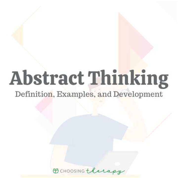 Are abstract ideals that guide one's thinking?