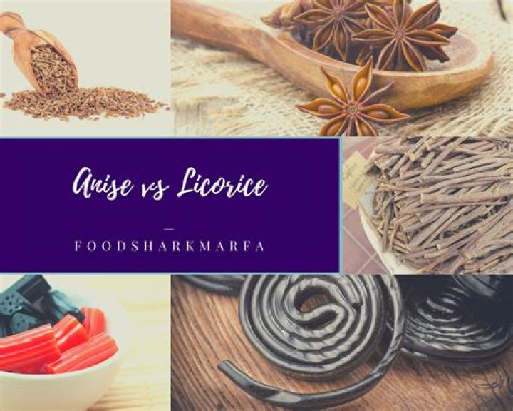 Are anise and licorice the same?