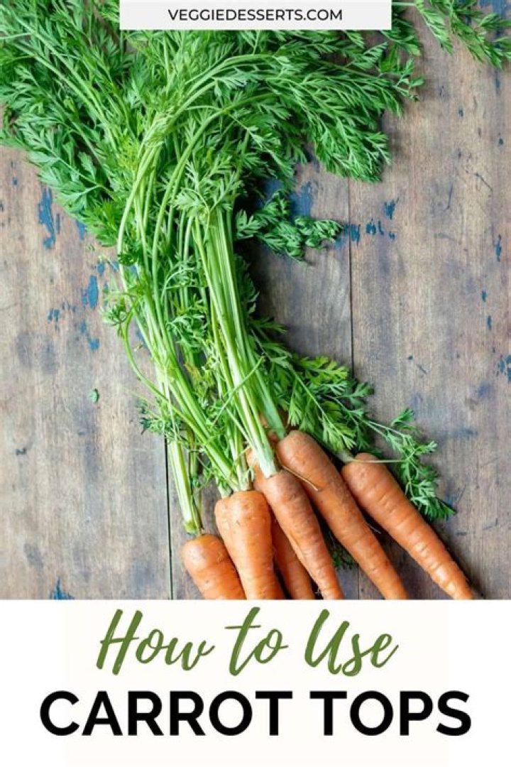 Are carrot tops good for you?