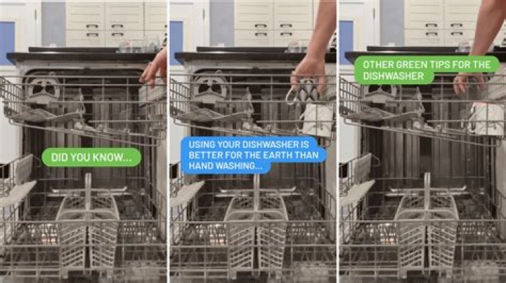 Are dishwashers more water efficient?