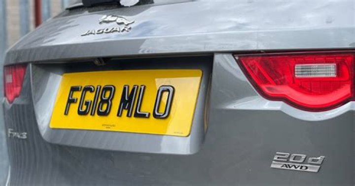 Are embossed number plates legal?