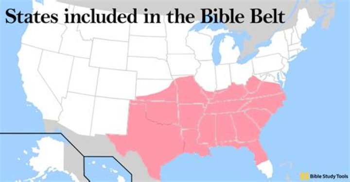 Are the bible belt states?