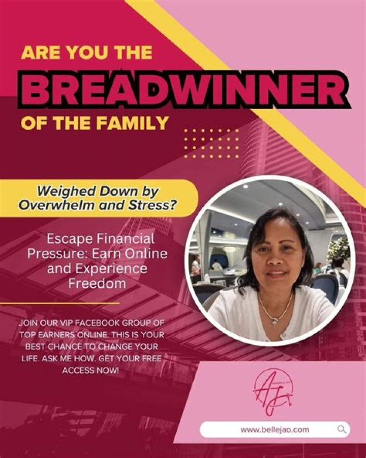 Are you the breadwinner?