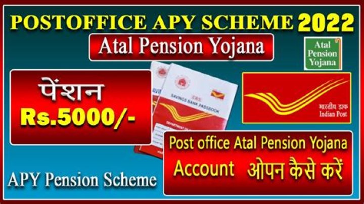 Atal pension yojana at post office?