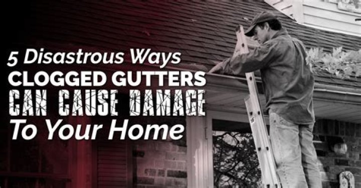 Can gutters cause damp?