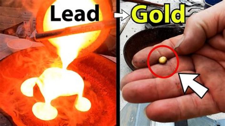 Can lead be turned into gold?