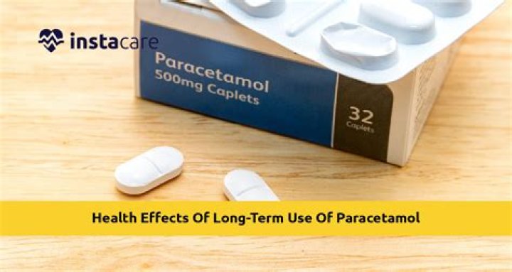 Can long term use of paracetamol cause problems?