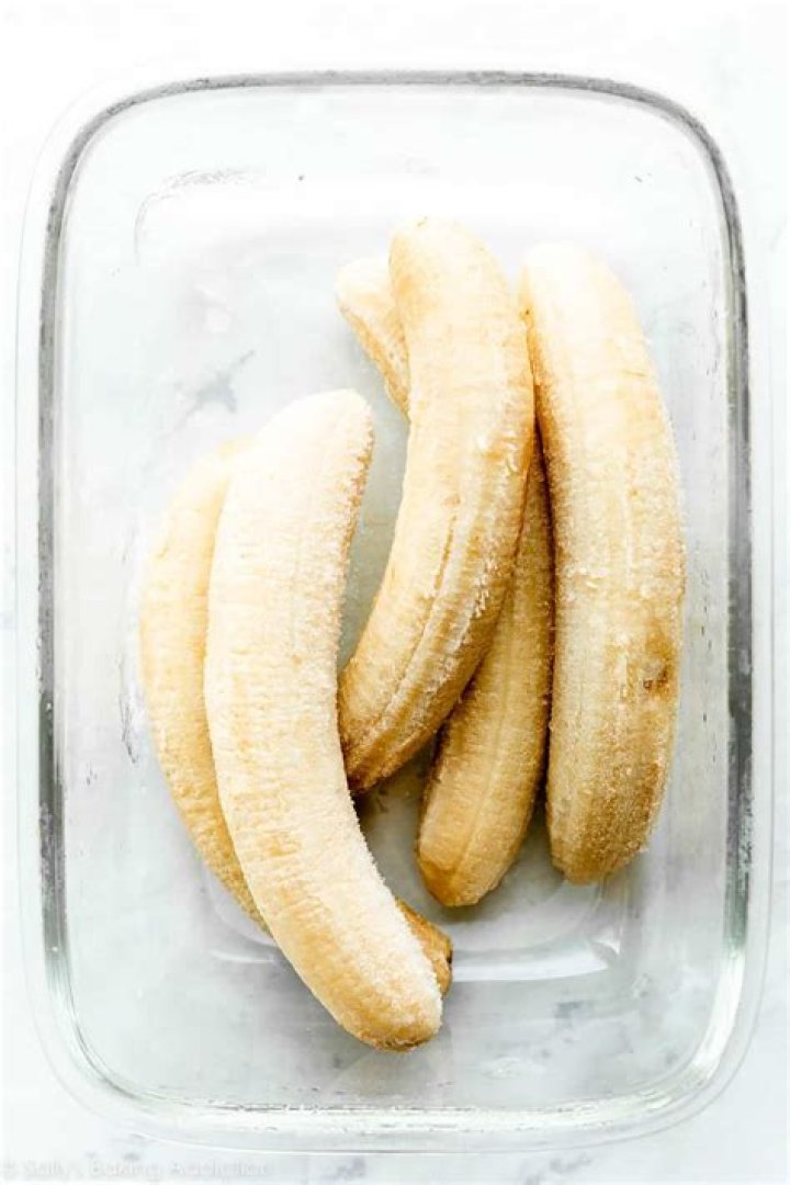 Can peeled bananas be refrigerated?