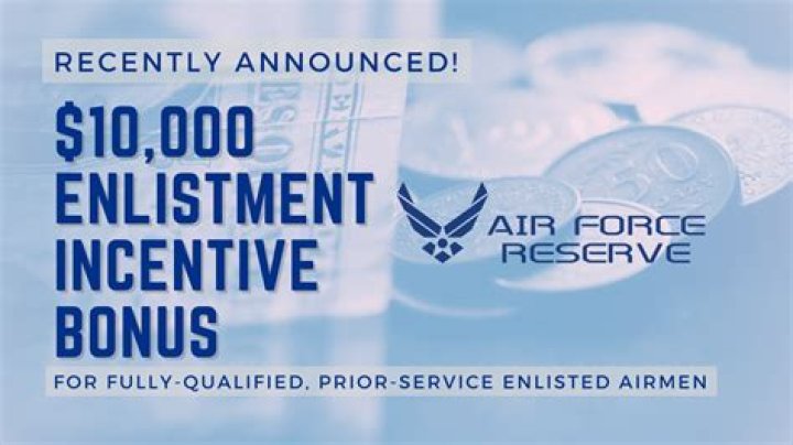 Can prior service get enlistment bonus?