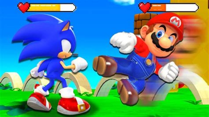 Can sonic beat mario?