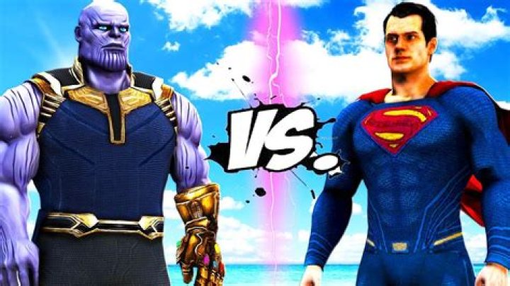Can thanos beat superman?