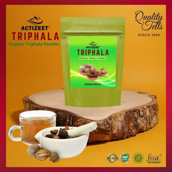 Can triphala be taken with milk?
