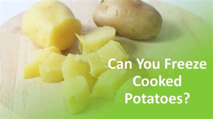 Can you freeze already cooked potatoes?