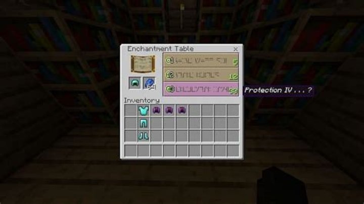 Can you get protection 4 from enchanting table?