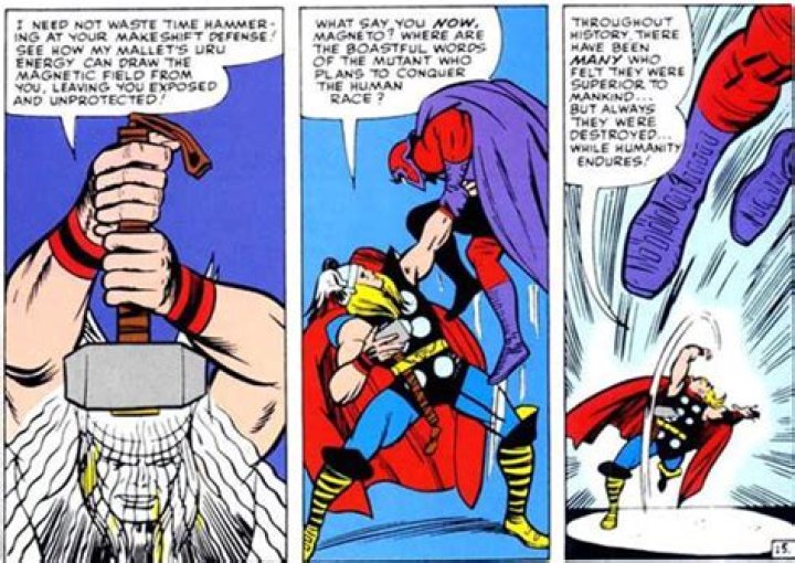 Could magneto lift thor's hammer?