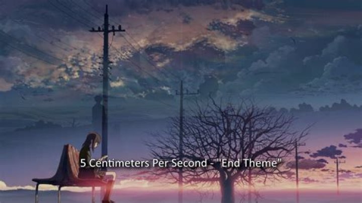 Did five centimeters per second end?