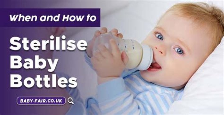 Do baby beakers need to sterilise?
