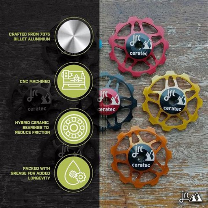 Do ceramic jockey wheels make a difference?