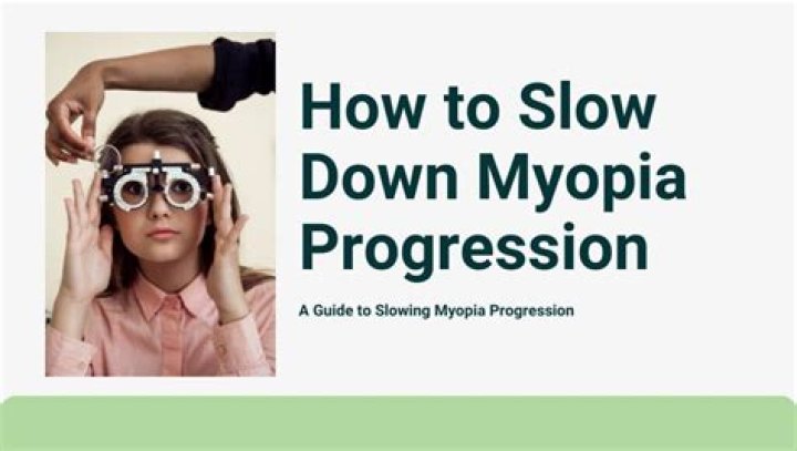 Do contacts slow down myopia?