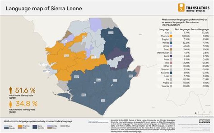 Do sierra leone speak french?