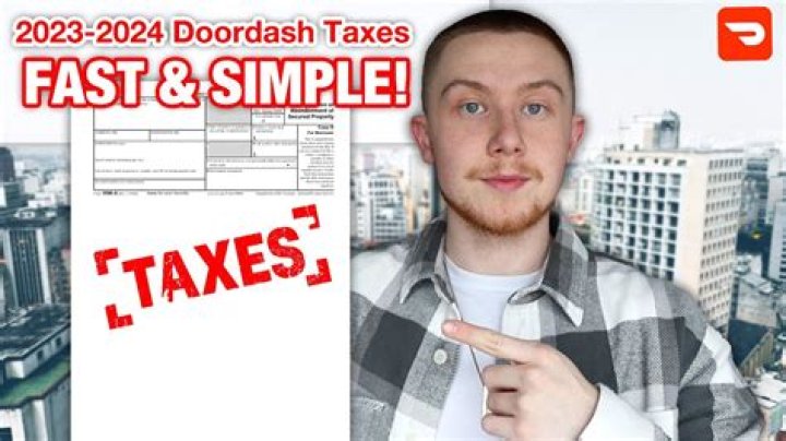 Do taxes come out of doordash?