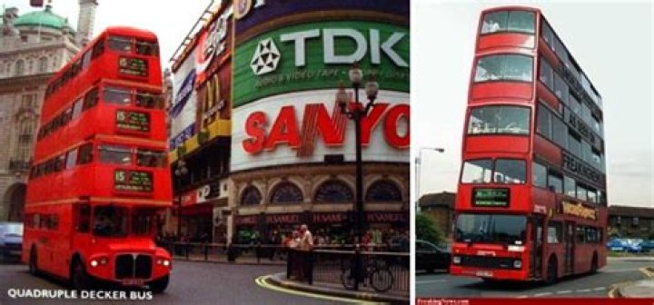Do triple decker buses exist?