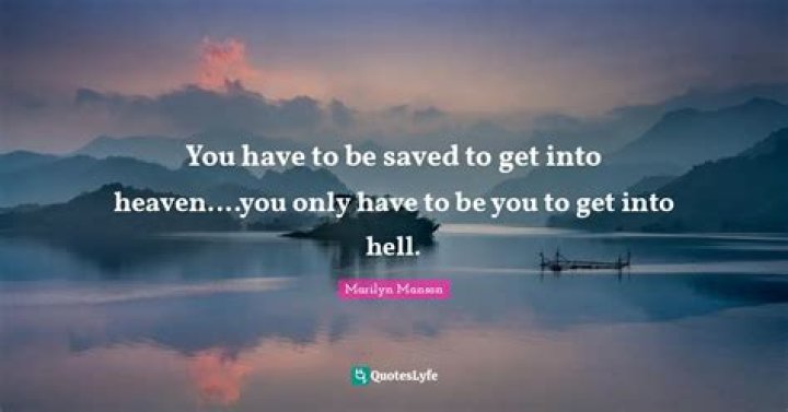 Do you have to be immersed to be saved?