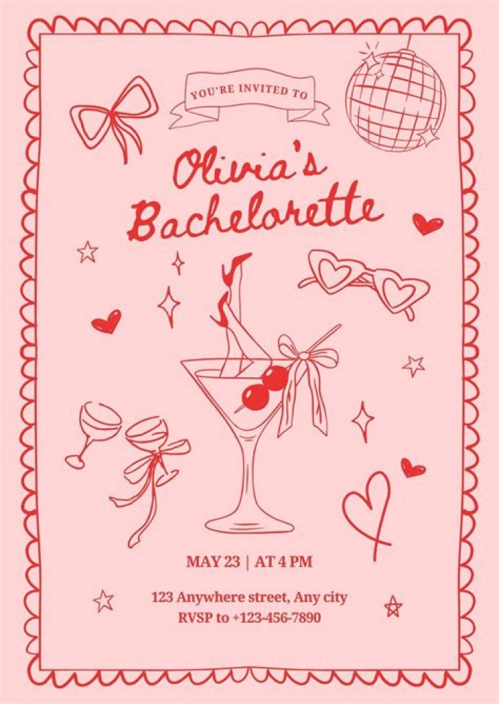Do you invite bachelorette party?