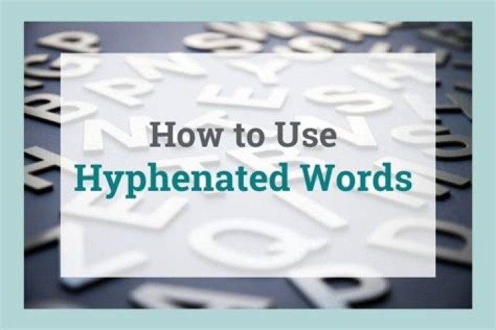 Does a hyphenated word count as one word?