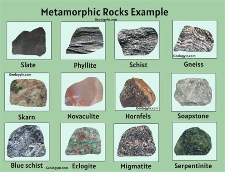 Does a metamorphic rock look like?
