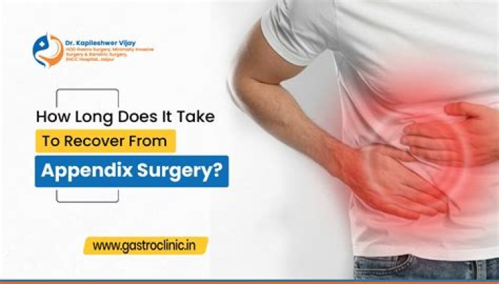 Does appendectomy require hospital stay?