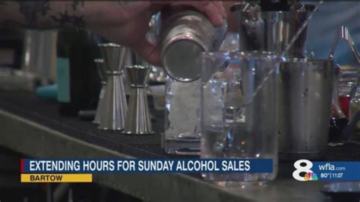 Does bartow county sell alcohol on sunday?