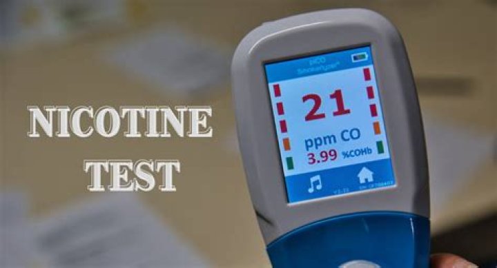 Does bon secours test for nicotine?