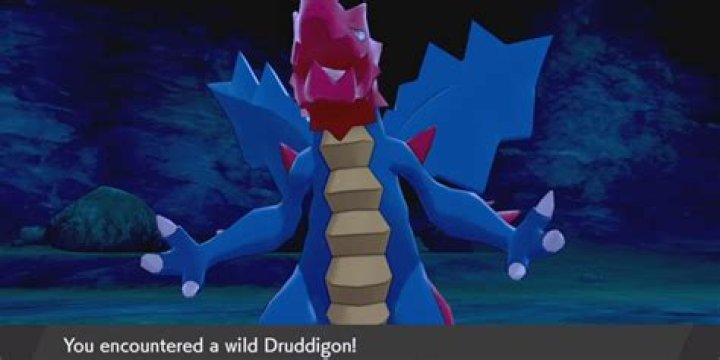 Does druddigon evolve in pokemon sword?
