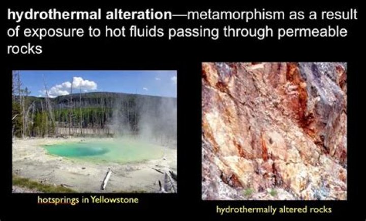 Does hydrothermal metamorphism occur?