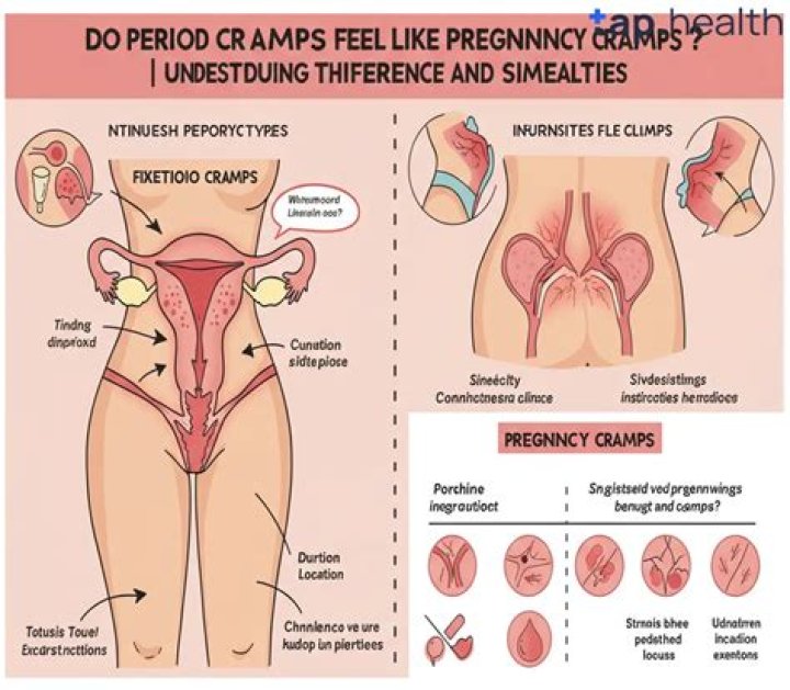 Does labor feel like period cramps?
