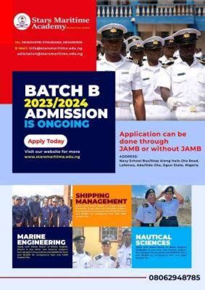 Does maritime academy require jamb?