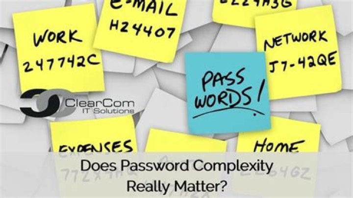 Does password complexity matter?