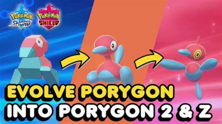 Does porygon evolve in pokemon sword?