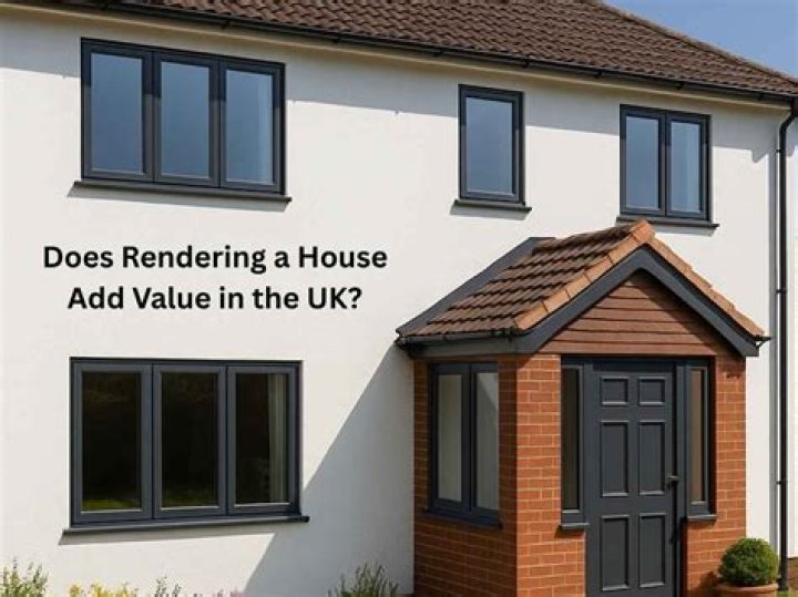 Does rendering your house add value?