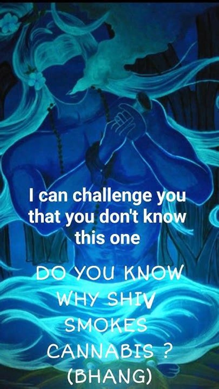 Does shiva drink alcohol?