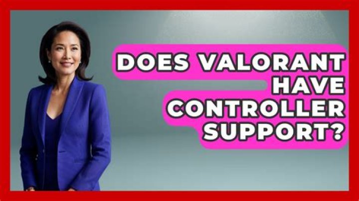Does valorant have controller support?
