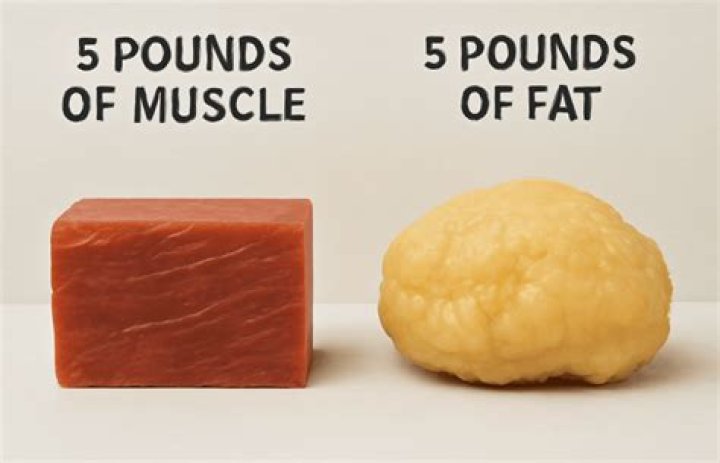 Does what muscle weigh more than fat?