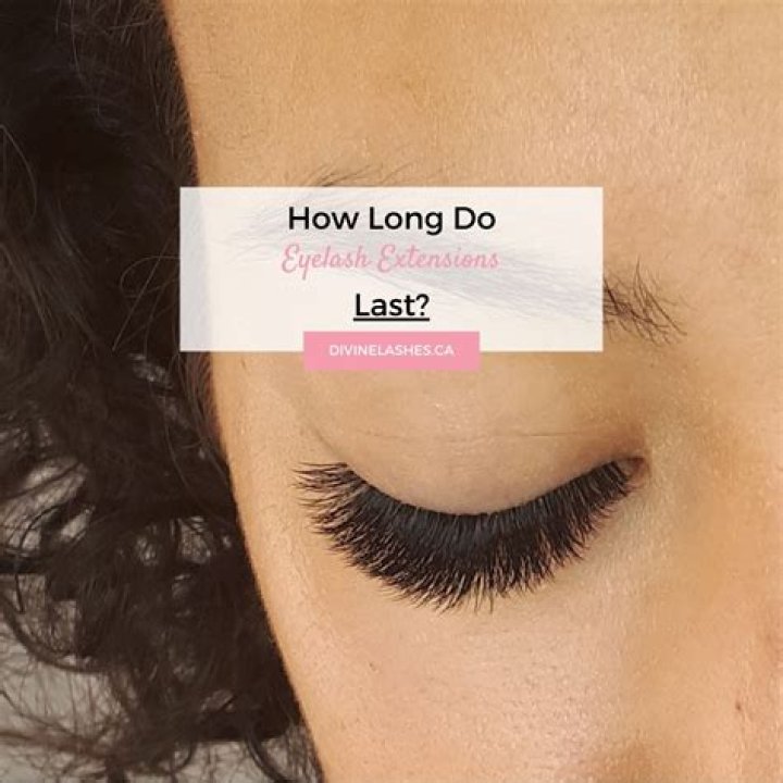 For how long eyelash extensions last?