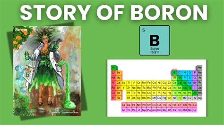 How boron was discovered?