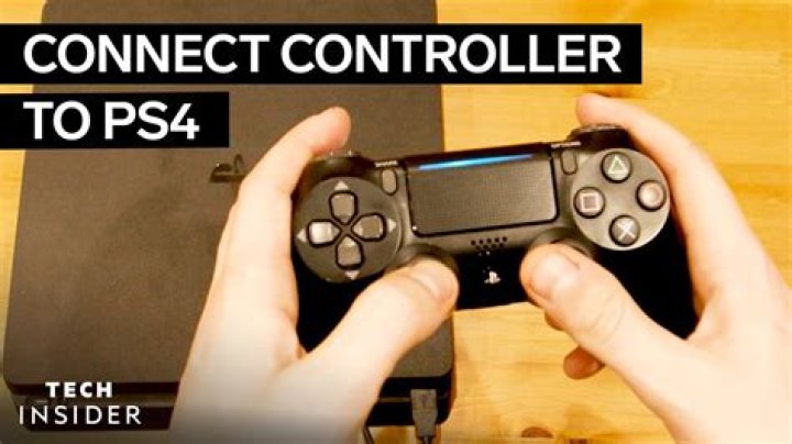 How connect ps4 controller to ps4?