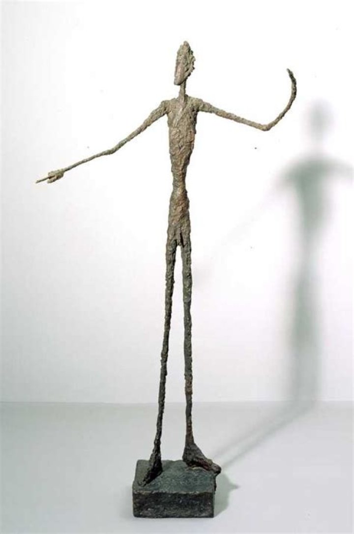 How did giacometti make his sculptures?
