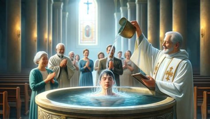 How does baptism expresses the beliefs of christianity?