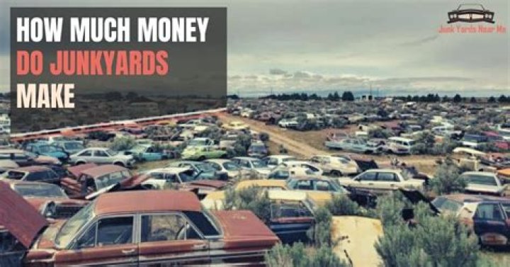 How junkyards make money?