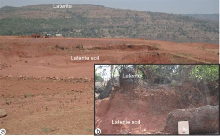 How laterite soils are formed?